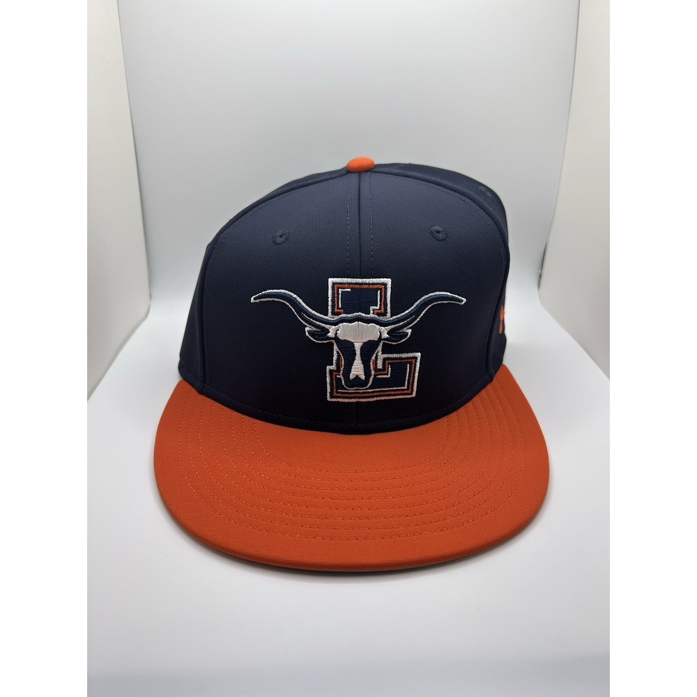 Longhorns Blue Orange Hat Size Medium Legacy Pro Shape Under Armour Navy Orange
